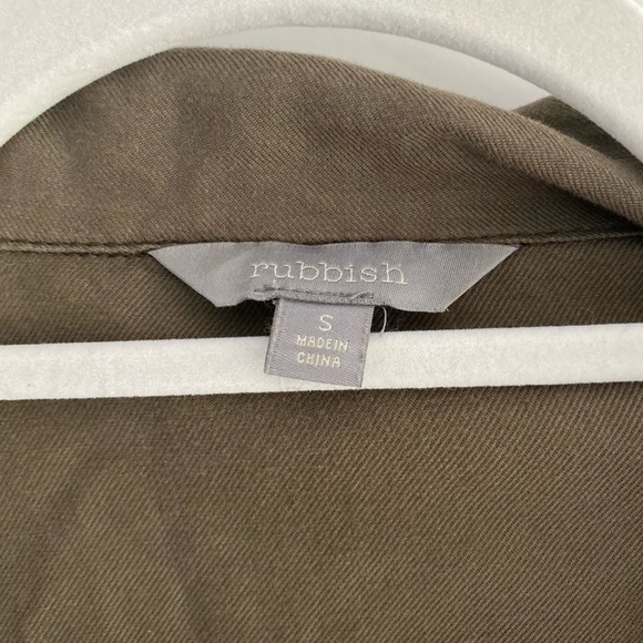 Rubbish utility army green jacket size S - Picture 2 of 2